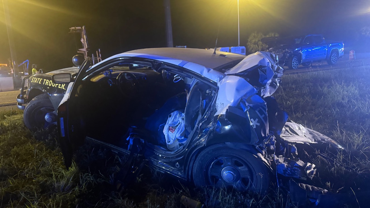 Critically injured Florida State, Trooper