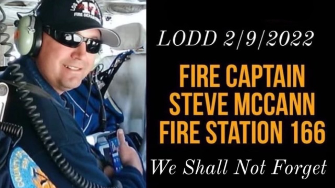 Line of Duty Death Captain Steve McCann
