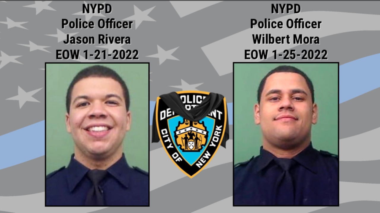 NYPD Line of Duty Deaths - Police Officer Jason Rivera & Police Officer Wilbert Mora
