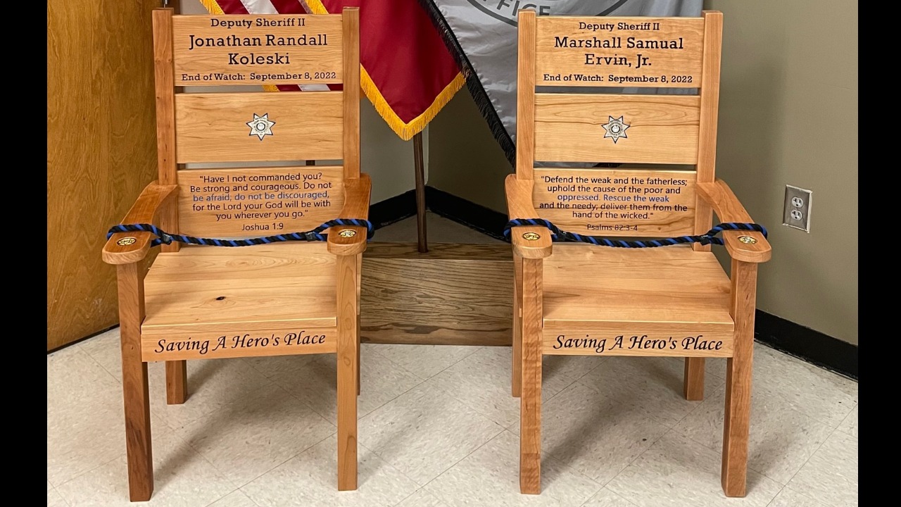 Honor Chairs for your fallen brothers and sisters.