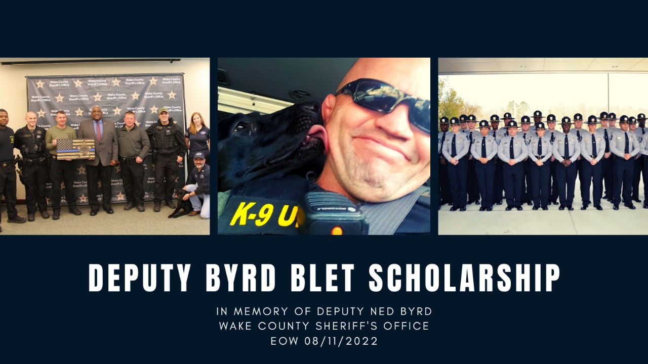 Deputy Byrd BLET Scholarship