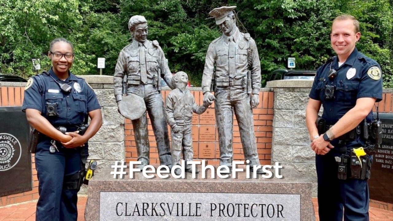 #FeedtheFirst - Clarksville Police Department Tennessee