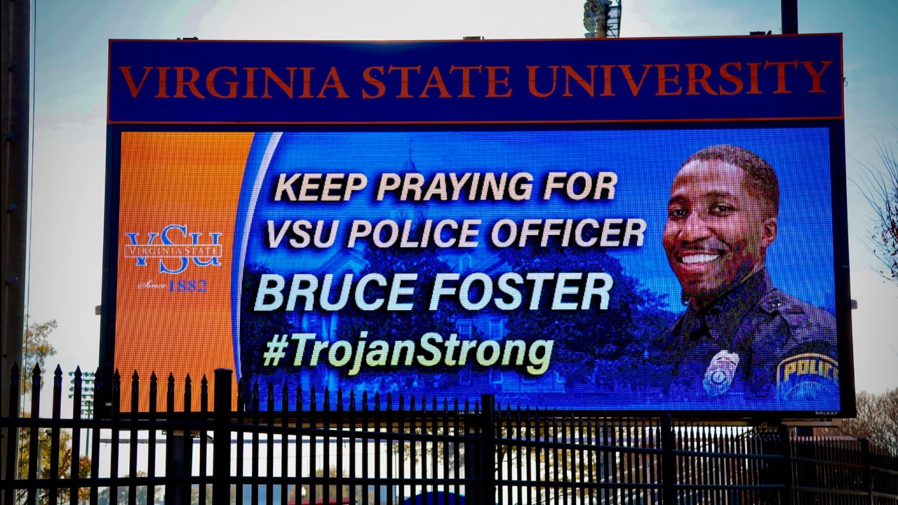 Prayers & Support for VSU Police Officer Bruce Foster