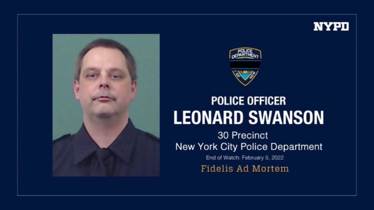 Passing of Police Officer Leonard Swanson
